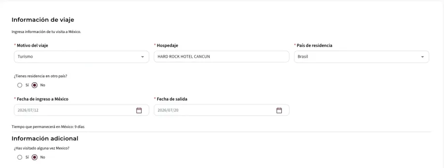 Imagem informacoes de viagem mexico